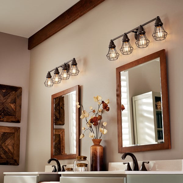 LAMPARA DE PARED BAYLEY 4LT KICHLER