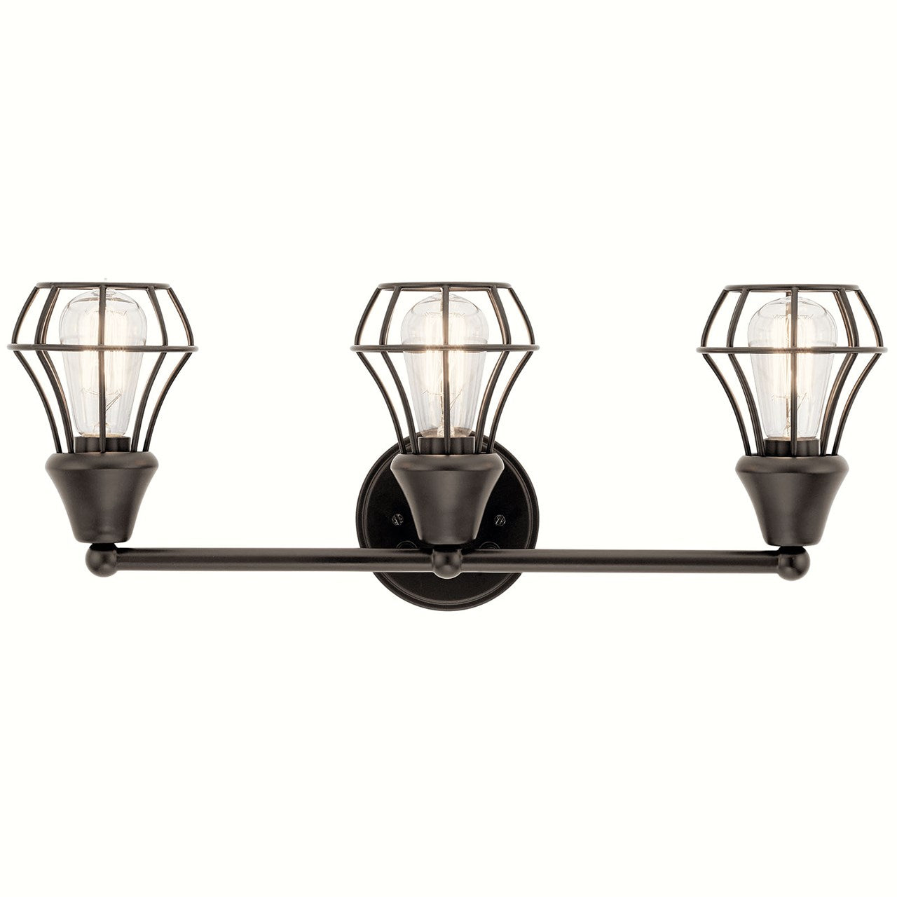 LAMPARA DE PARED BAYLEY 3LT KICHLER
