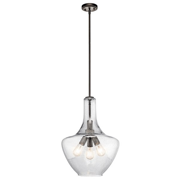 LAMPARA COLGANTE EVERY CON 3 LUCES GR KICHLER