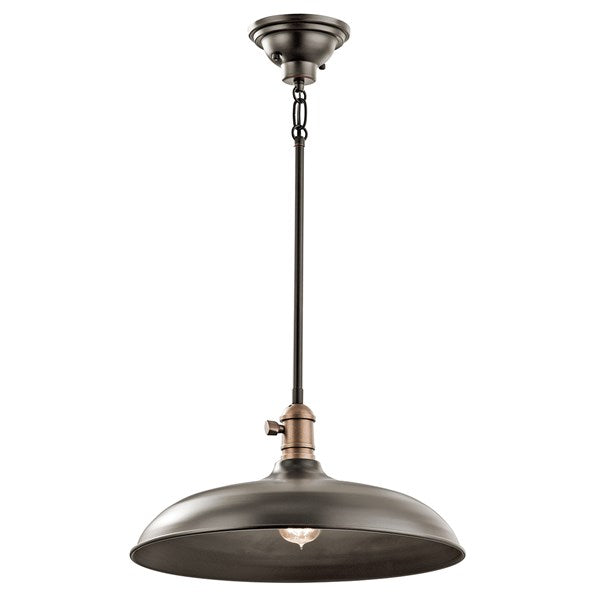 LAMPARA COLGANTE COBSON 1LT KICHLER