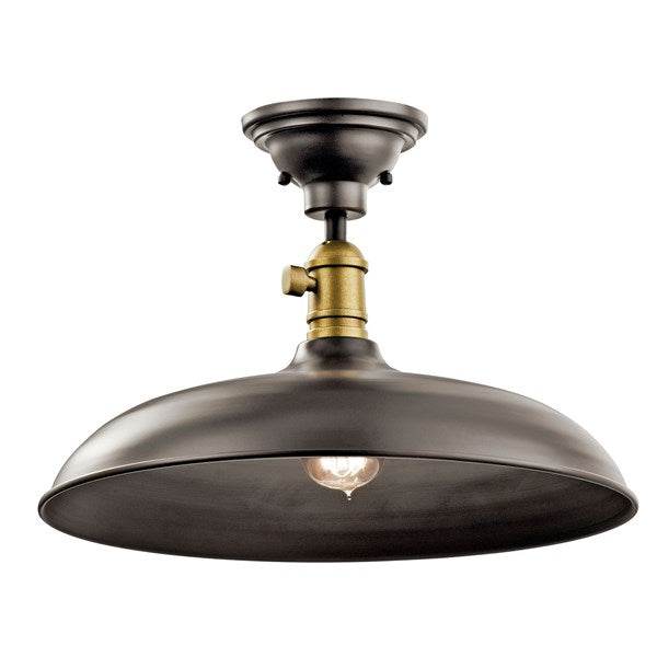 LAMPARA COLGANTE COBSON 1LT KICHLER