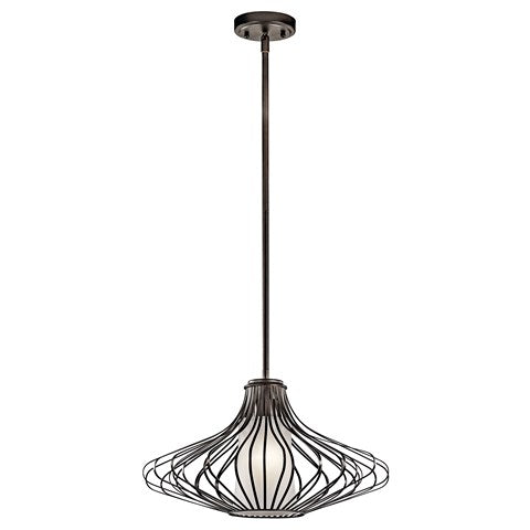 LAMPARA COLGANTE TRANSICIONAL GR 1LT KICHLER