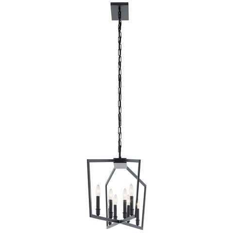 LAMPARA COLGANTE LINEAL ABBOTSWELL 8LT KICHLER
