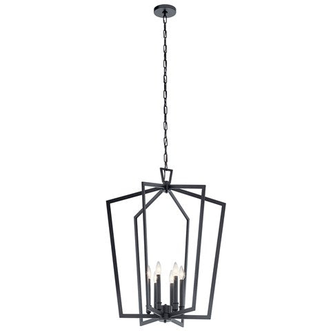LAMPARA COLGANTE ABBOTSWELL 6LT KICHLER
