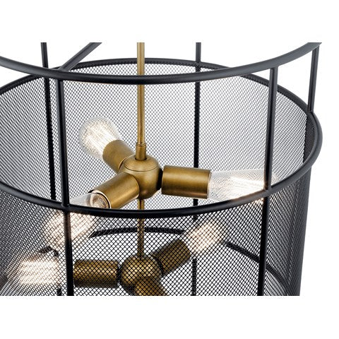 LAMPARA COLGANTE PISTON 6LT KICHLER