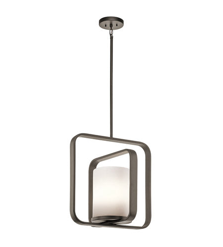 LAMPARA COLGANTE CITY LOFT MED 1LT KICHLER