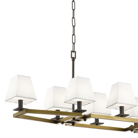 LAMPARA COLGANTE LINEAL DANCAR 8LT KICHLER