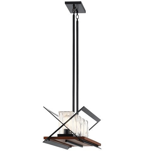 LAMPARA COLGANTE LINEAL MORELLE 5LT KICHLER