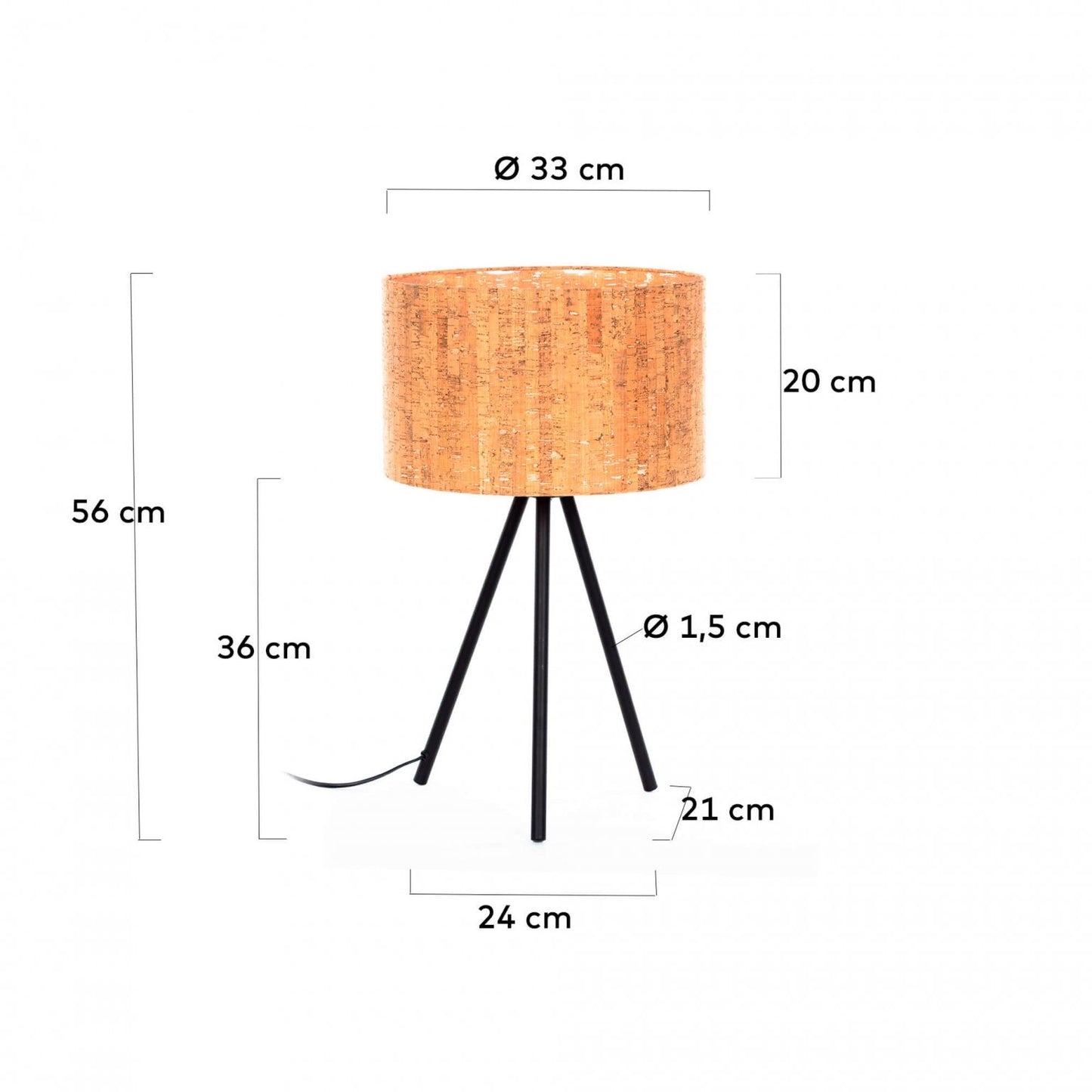LAMPARA DE MESA SHADEN