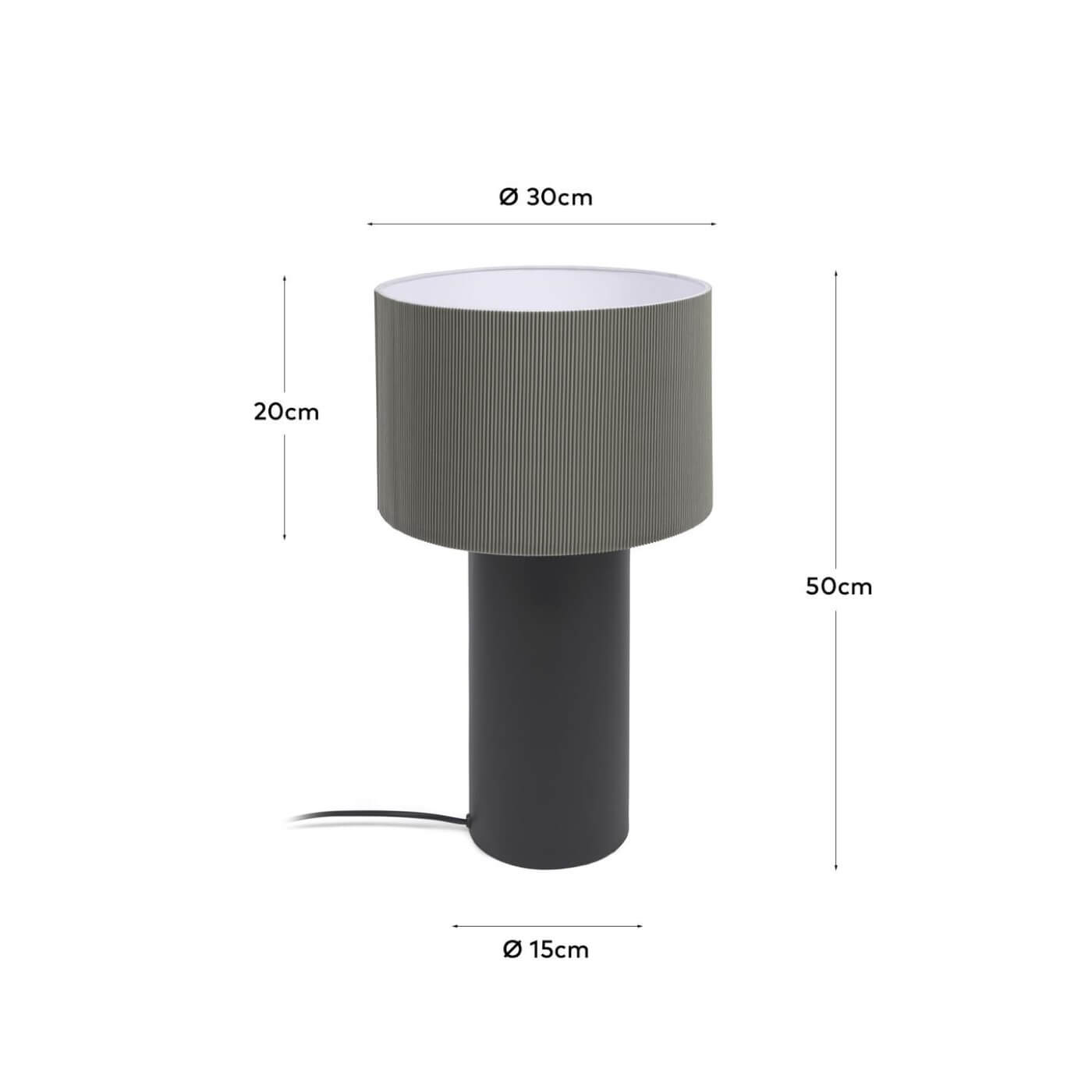 LAMPARA DE MESA DOMICINA