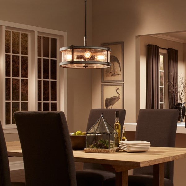LAMPARA COLGANTE BARRINGTON 4LT KICHLER
