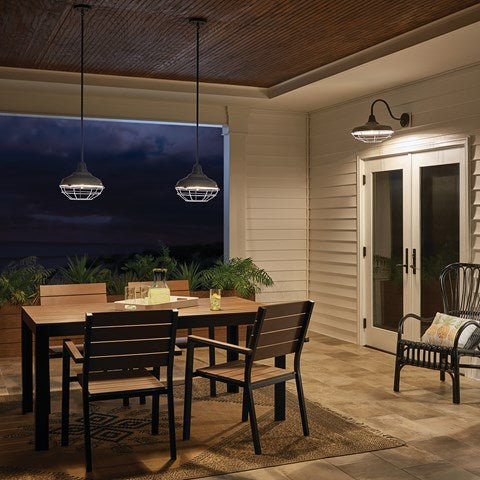 LAMPARA DE PARED DE EXTERIOR PIER 1LT KICHLER