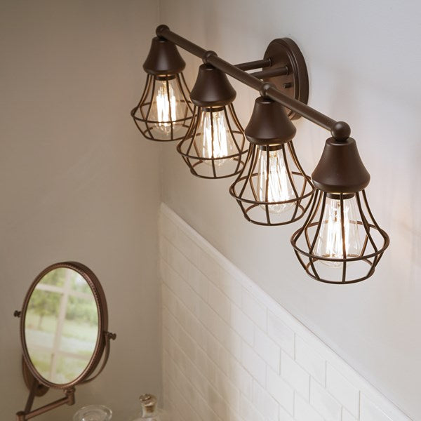 LAMPARA DE PARED BAYLEY 4LT KICHLER