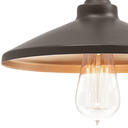 Kichler Covington Olde Bronze Rustic Cone Mini Pendant Light