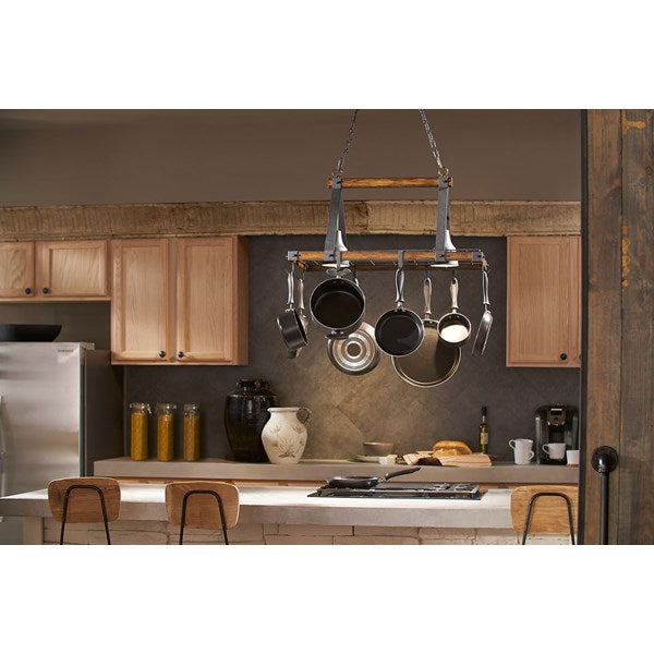 LAMPARA COLGANTE LINEAL BARRINGTON 2LT KICHLER