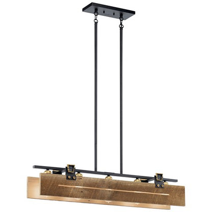 LAMPARA COLGANTE LINEAL RIDGEWOOD 5LT KICHLER