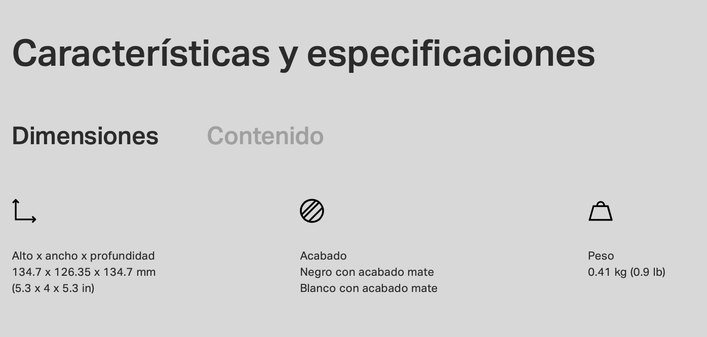 SONOS Soportes de pared ONE