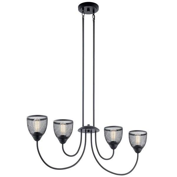 LAMPARA COLGANTE KICHLER VOCLAIN 4LT